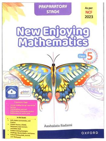 New Enjoying Mathematics NCF Aligned 2024 Book 5