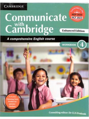 Communicate With Cambridge A Comprehensive English Workbook 4 NEP 2020 NCF 2023