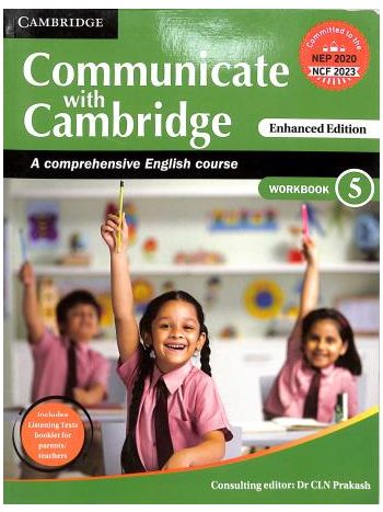 Communicate With Cambridge A Comprehensive English Workbook 5 NEP 2020 NCF 2023