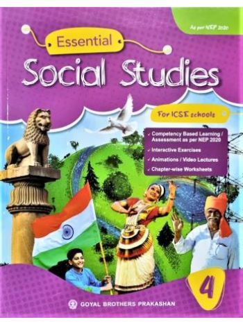 Essential Social Studies Book 4 -ICSE- NEP 2020