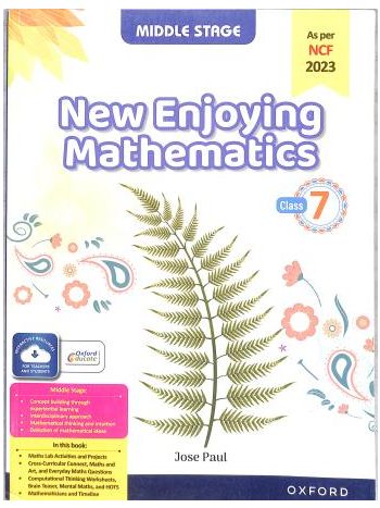 New Enjoying Mathematics NCF Aligned 2024 Book 7