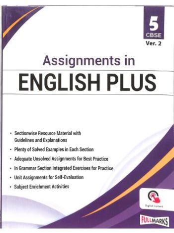Assignments In English Plus 5 Version 2 -CBSE-