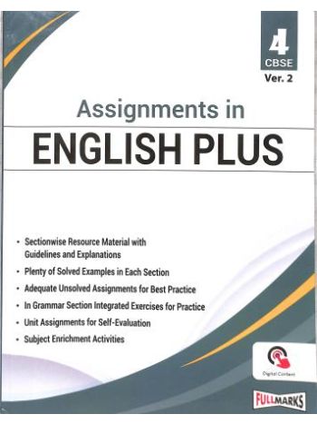 Assignments In English Plus 4 Version 2 -CBSE-