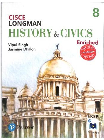 Longman History And Civics Enriched 8 CISCE NEP 2020  NCF 2022