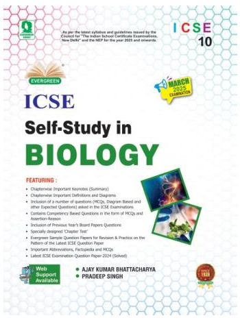 ICSE Self-Study In Biology Class 10 -March 2025 Examination- NEP