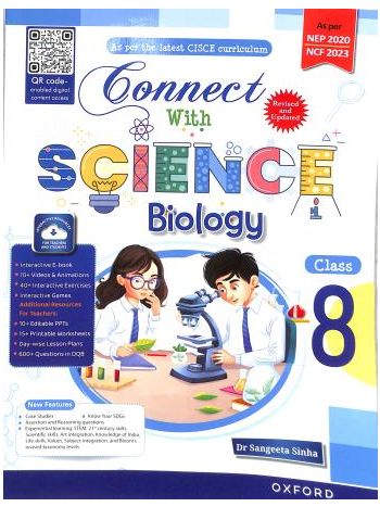 Connect With Science CISCE Edition 2025 Biology Book 8