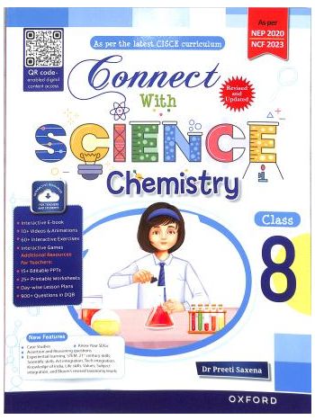 Connect With Science CISCE Edition 2025 Chemistry Book 8