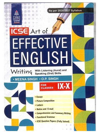 ICSE Art Of Effective English Writing For Classes 9-10 -As Per 2026-2027 Syllabus-