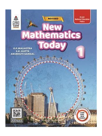 Revised New Mathematics Today 1 -ICSE- NEP 2020