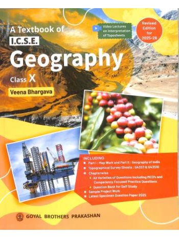 A Textbook Of ICSE Geography Class 10 -2026-