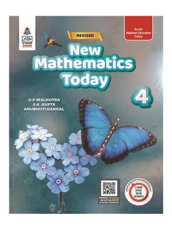 Revised New Mathematics Today 4 -ICSE- NEP 2023