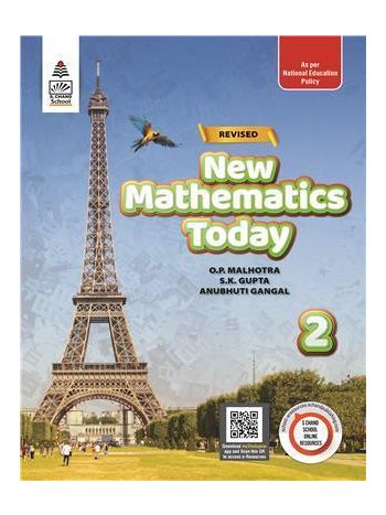 Revised New Mathematics Today 2 -ICSE- NEP 2021