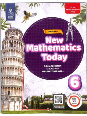 Revised New Mathematics Today 6 -ICSE- NEP 2025