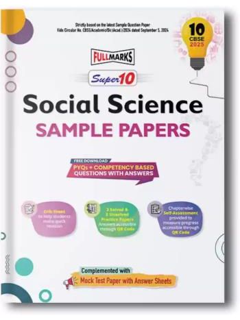 Super 10 Social Science Sample Papers CBSE 10 -2025-