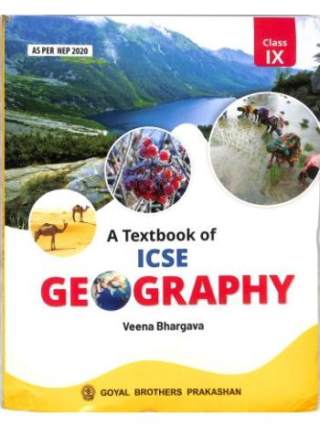 A Textbook Of ICSE Geography Class 9 -2027- NEP 2020