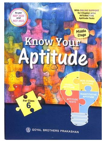 Know Your Aptitude For Class 6 -NEP 2020 - NCF 2023- Middle Stage
