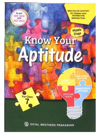 Know Your Aptitude For Class 7 -NEP 2020 - NCF 2023-Middle Stage