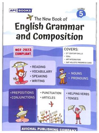 APC The New Book Of English Grammar And Composition Class 5 -NCF-2023-