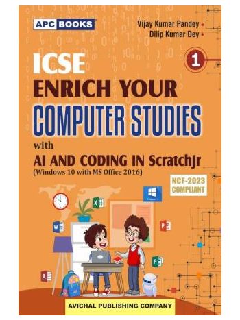 APC ICSE Enrich Your Computer Studies Class 1 With AI And Coding In Scratchjr -W10 MS2016- NCF 2023