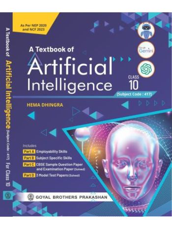 A Textbook Of Artificial Intelligence Class 10 CBSE -NEP 2020 - NCF 2023-