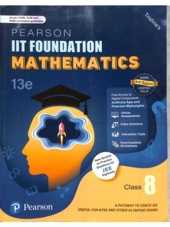 Pearson IIT Foundation Mathematics Class 8 2025