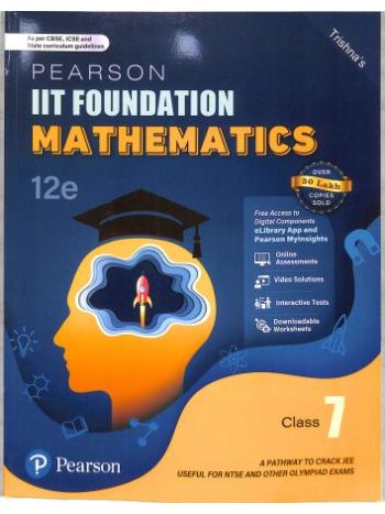 Pearson IIT Foundation Mathematics Class 7 2025