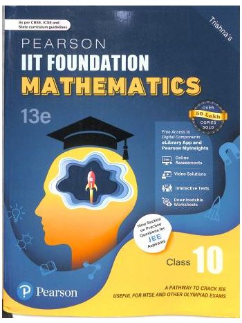 Pearson IIT Foundation Mathematics Class 9 2025