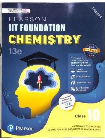 Pearson IIT Foundation Chemistry Class 10 2025