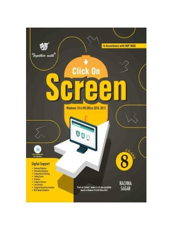 Together With Click On Screen Windows 10 - Microsoft Office 2024 For Class 8 -CBSE-