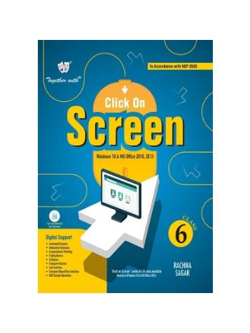 Together With Click On Screen Windows 10 - Microsoft Office 2024 For Class 6 -CBSE-