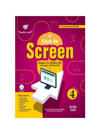 Together With Click On Screen Windows 10 - Microsoft Office 2024 For Class 4 -CBSE-
