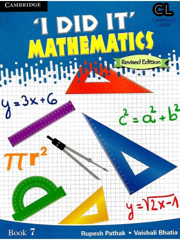I DID IT Mathematics 7 Revised Edition