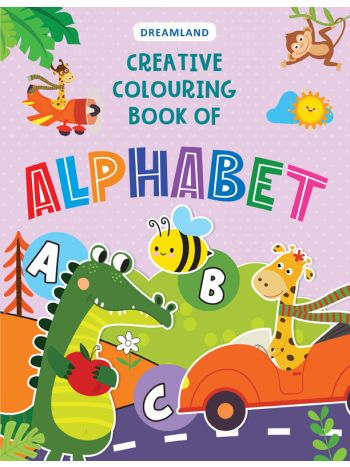 Creative Colouring Book  Alphabet