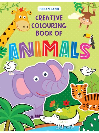 Creative Colouring Book  Animals 