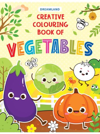 Creative Colouring Book  Vegetables