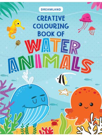 Creative Colouring Book  Water Animals