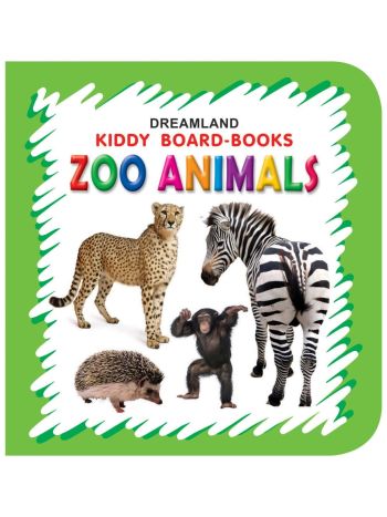 Kiddy Board Book  Zoo Animals