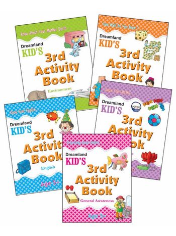 Kids 3rd Activity Age 5  Pack 5 Titles