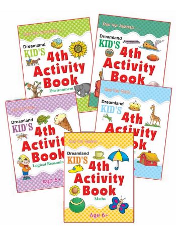 Kids 4th Activity Age 6  Pack 5 Titles