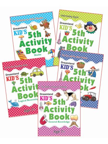 Kids 5th Activity Age 7  Pack 5 Titles