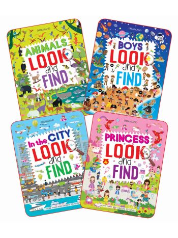 Look And Find Series  A Set Of 4 Books