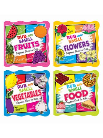 Rub And Smell Fragrance Book For Kids A Set Of 4 Books