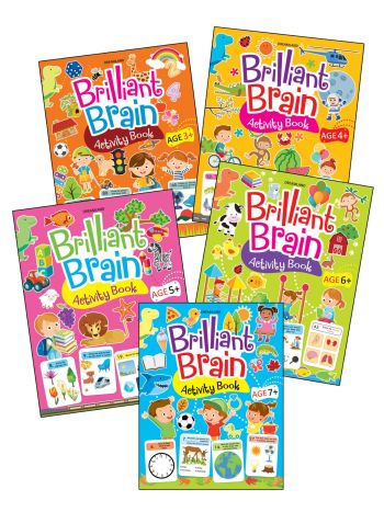 Brilliant Brain Activity Books  5 Titles