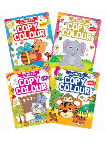 Ultimate Copy Colour Books  4 Titles