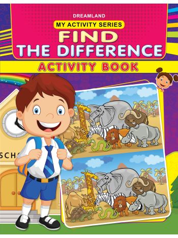 My Activity Find The Difference Activity Book