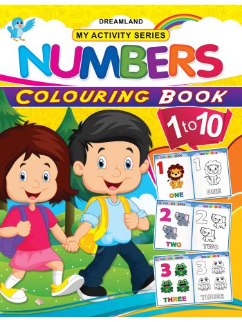 My Activity Numbers Colouring Book
