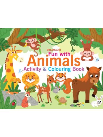 Fun With Animals Activity  Colouring