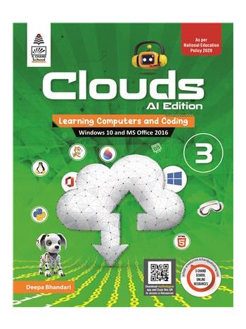Clouds AI Edition 3 -Windows 10 And MS Office 2016- NEP 2020