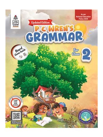 Updated Edition P C Wren---s Grammar For Class 2 With Board Game