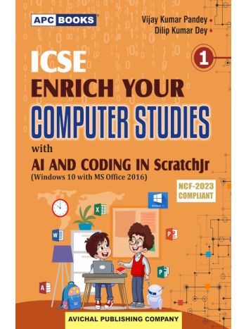 ICSE Enrich your Computer Studies with AI and Coding in Scratch, Class-1